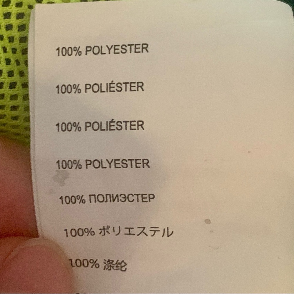 NEW BALANCE Running Jacket Lightweight Full Zip Hooded Active Windbreaker Size M - Picture 14 of 15